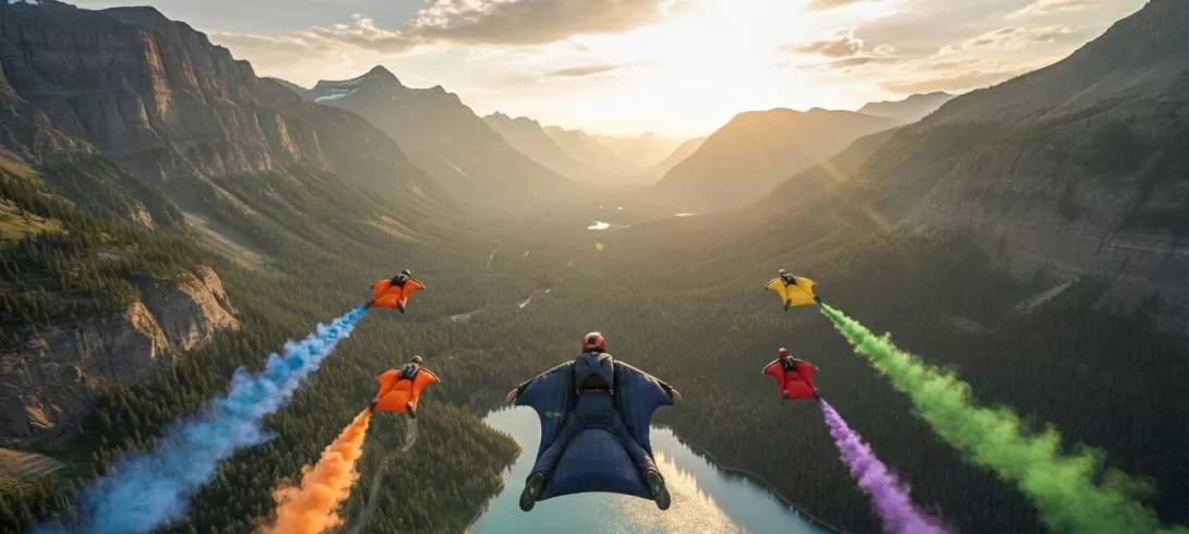 Wingsuit simulator